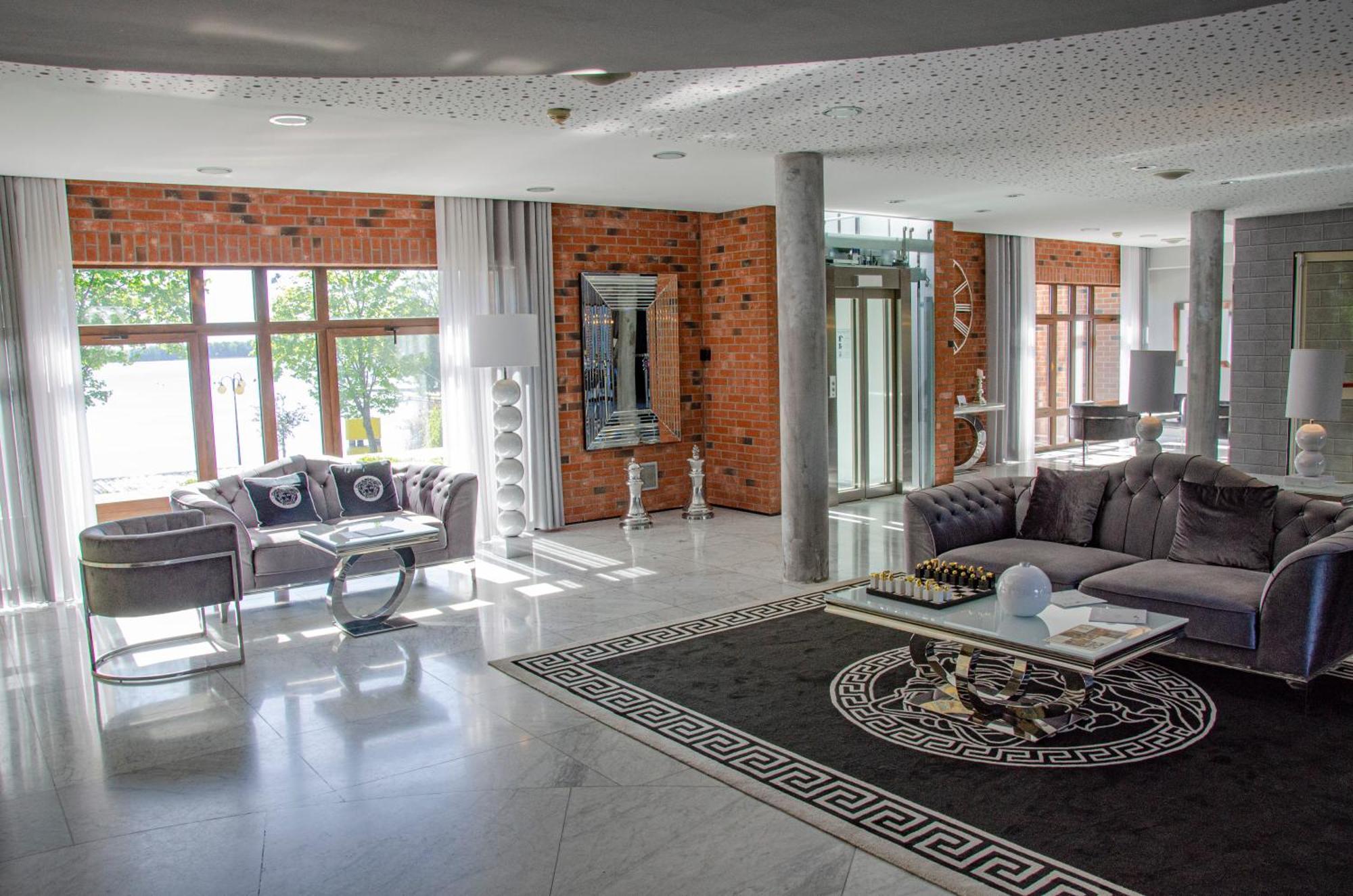 Willa Port Ostroda Luaran gambar Interior of the hotel